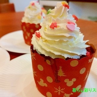 X'mas☆チョコカップケーキ♪